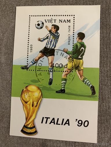 Вьетнам 1989. Чемпионат мира по футболу Италия-90. Блок