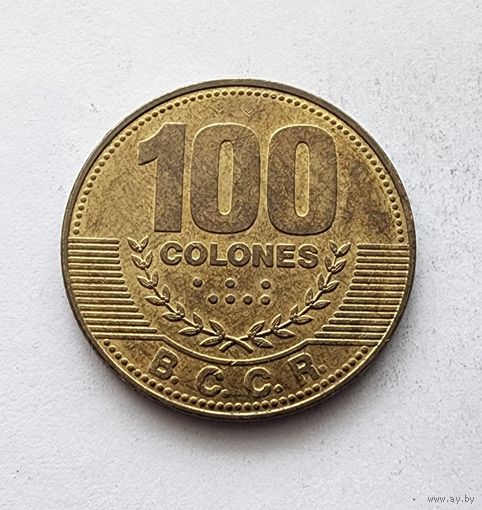 Коста-Рика 100 колонов, 2014