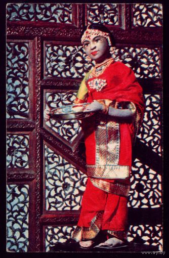 1968 год А.Клеймёнова Женщина из Раджастана Куклы