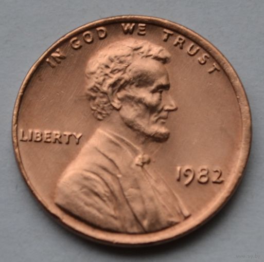 США, 1 цент 1982 г.