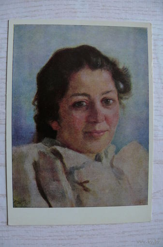 Цисс Г., Портрет Печерской; 1966, чистая.