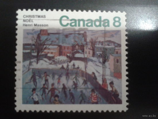 Канада 1974 Рождество, живопись
