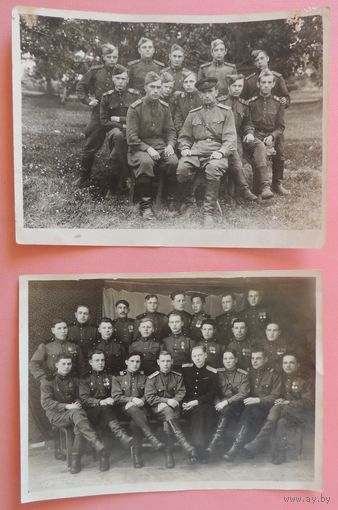 Фото "Группа солдат", 1940-е гг.