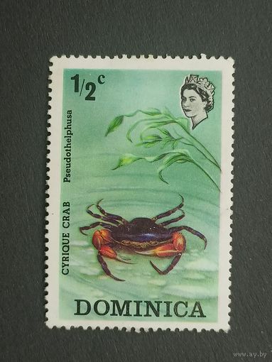 Доминика 1973. Флора и фауна