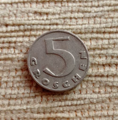 Werty71 Австрия 5 грошей 1934