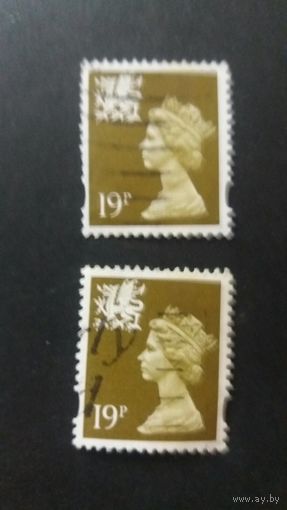 Великобритания--регион.марки  (Уэльс) 1993  1м