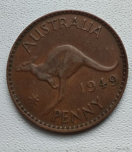 Австралия 1 пенни, 1949 2-17-15
