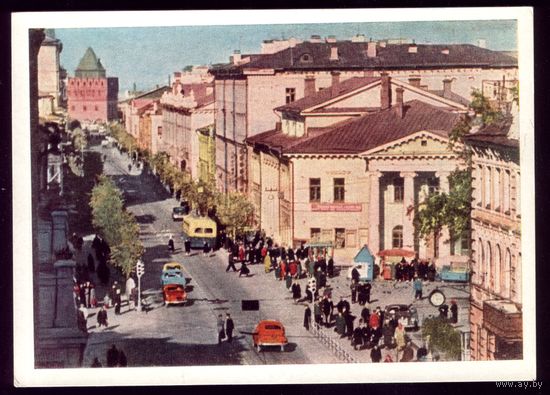 1964 год Горький Улица Свердлова
