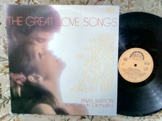 Виниловая пластинка Pavel Barton, Karel Vlach Orchestra. The Great Love Songs.