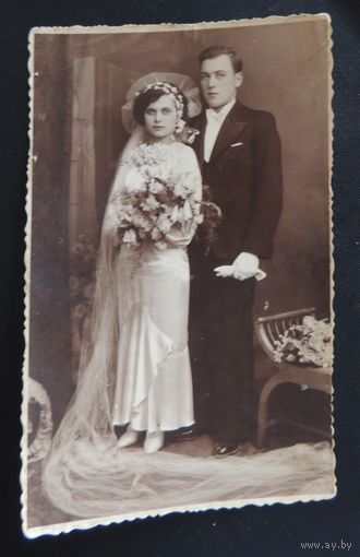 Фото "Свадьба", Польша, 1936 г.