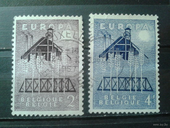 Бельгия 1957 Европа Полная серия