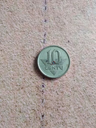 109. 10 центов 1997 Литва