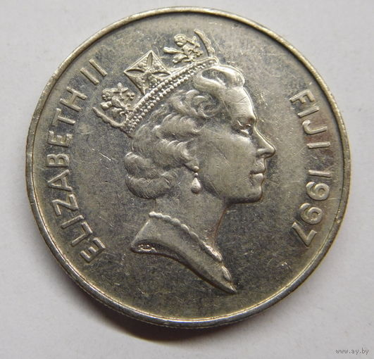 Фиджи 20 центов 1997 г