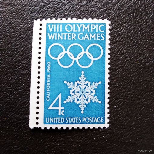 Марка США 1960 год Олимпийские игры