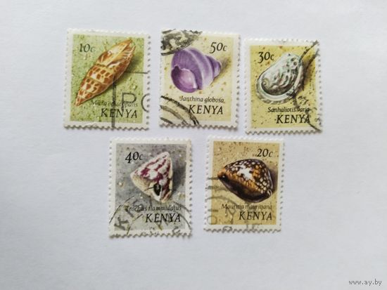 Кения 1971 5м ракушки