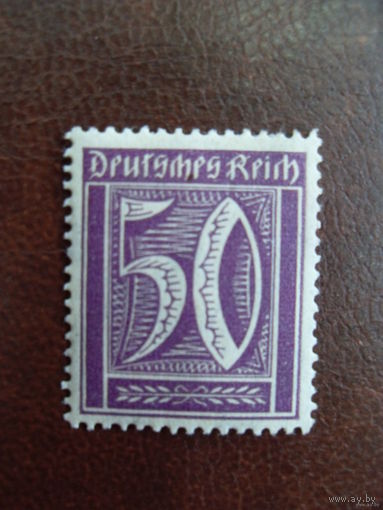 Рейх. 1921 / 1922 Mi.183 Wz.2 mi.1.3 euro