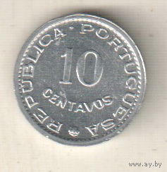 Сан-Томе и Принсипи 10 сентаво 1971