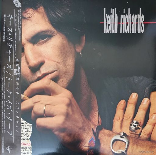 Keith Richards. Talk is Cheap (FIRST PRESSING) OBI