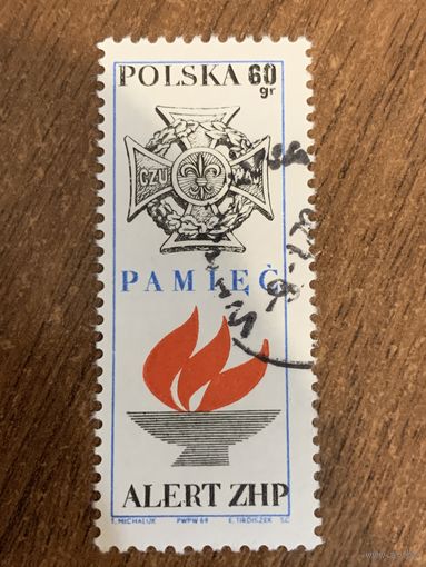 Польша 1969. Памяти жертв ВОВ. Полная серия