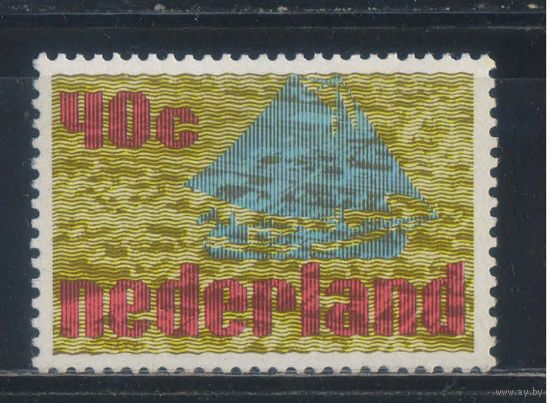 Нидерланды 1976 Проект Зёйдерзе Символ Земля из воды #1079**