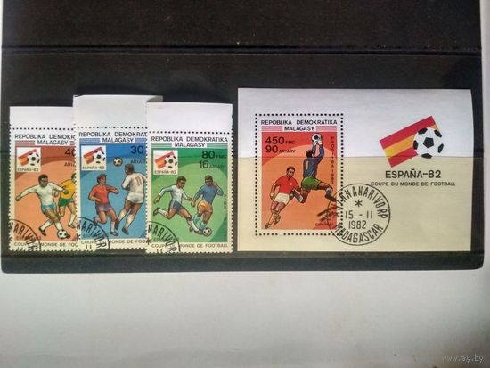 Мадагаскар.1982.Чемпионат мира по футболу Испания-82