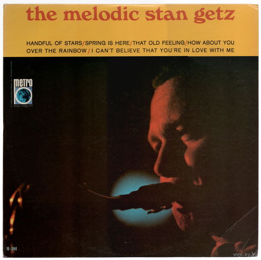 LP Stan Getz 'The Melodic Stan Getz'