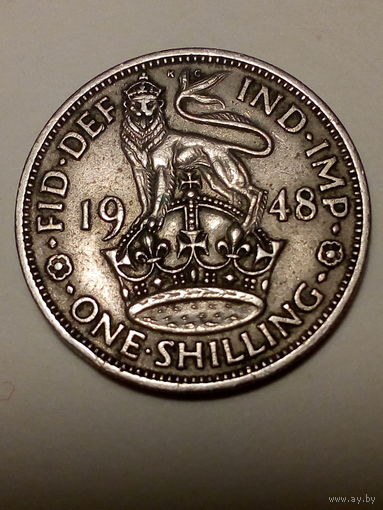 1 шилинг Великобритания 1948