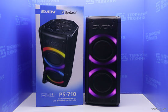 Колонка SVEN PS-710 (100 Вт, USB/microSD, Bluetooth, NFC, AUX). Гарантия
