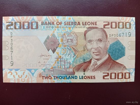 Сьерра-Леоне 2000 леоне 2010 UNC