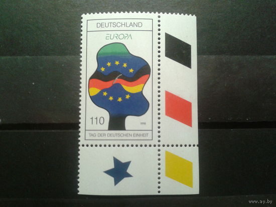 Германия 1998 Европа**, нац. фестивали Михель-1,5 евро