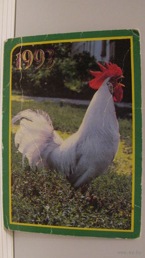 Карманный календарик. 1993 год