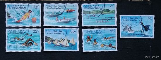 Гренада и Гренадины / Фестиваль на Воде 1977 / Восточное Побережье  / Серия 7 марок