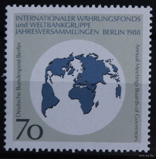 Всемирный банк, Германия (Берлин), 1988 год, 1 марка