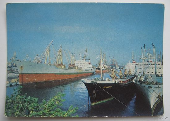 Почтовая  карточка с видом Калининграда. 1980 г.