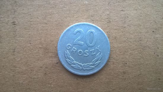 Польша 20 грошей, 1977г. (D-27)
