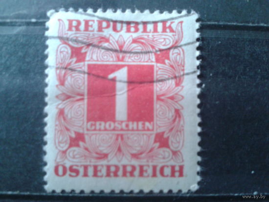 Австрия 1949 Доплатная марка 1 грош
