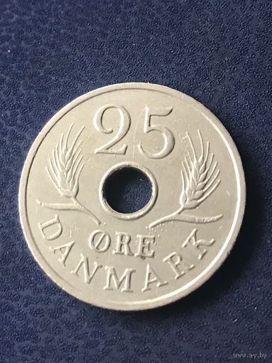 Дания 25 эре 1968