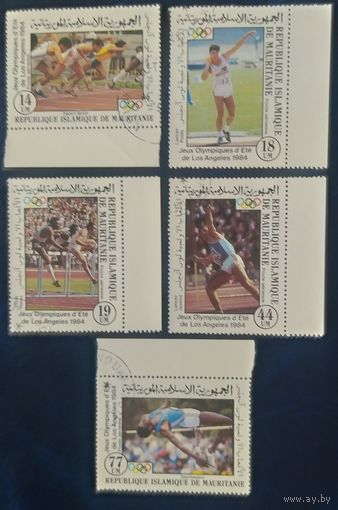 Мавритания 1984 олимпиада в Лос-Анжелес легкая атлетика
