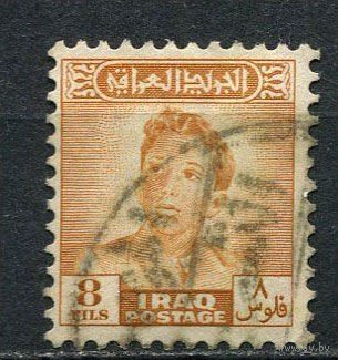 Ирак - 1948/1950 - Король Фейсал II 8F - [Mi.133] - 1 марка. Гашеная.  (LOT Di32)