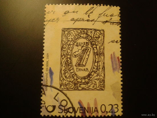 Словения 2009г. 90 лет словенской марке