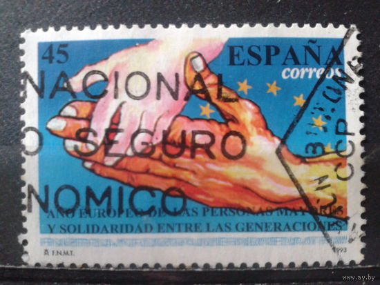 Испания 1993 Руки, объединенная Европа
