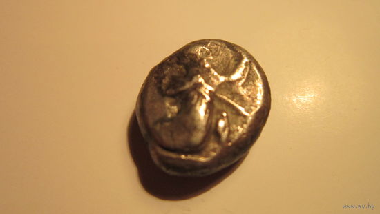 Монета Древней Персии - сикл. 6-5 век до н.э. Серебро