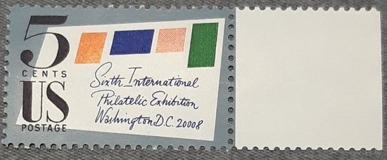 1966 год Шестая международная филателистическая выставка  США