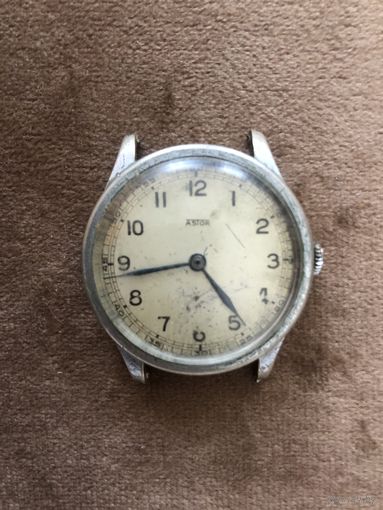 Швейцарские часы ASTOR. В ремонт или на запчасти. Маятник сломан.