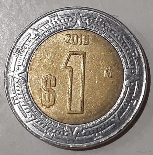 Мексика 1 песо, 2010 (14-19-14)