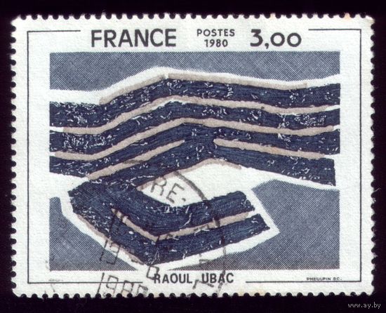 1 марка 1980 год Франция 2193