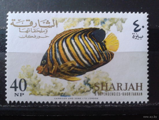 Шарджан 1966 Рыбка** Михель-1,5 евро