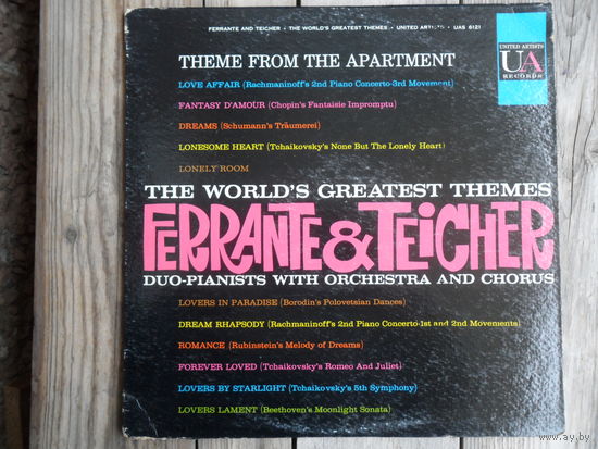 Ferrante & Teicher - The world's greatest themes - United Artists, USA
