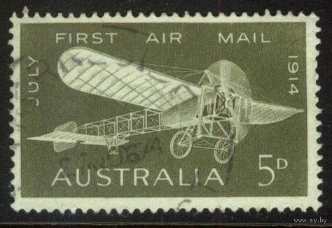 Австралия 1964 Mi# 346 50 лет первой авиапочте. Гашеная (AU07)