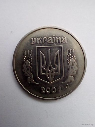 Украина.5 копiнок 2004г